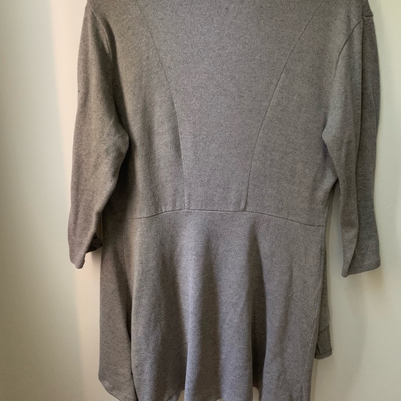 NY Collection Waterfall Cardigan - Picture 6 of 10